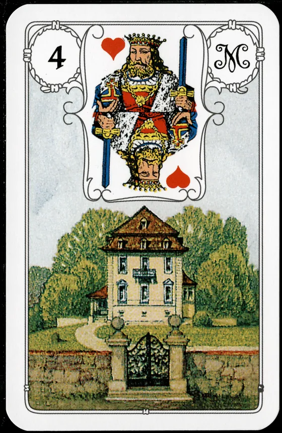 Carta 4 — A Casa (Petit Lenormand clássico)