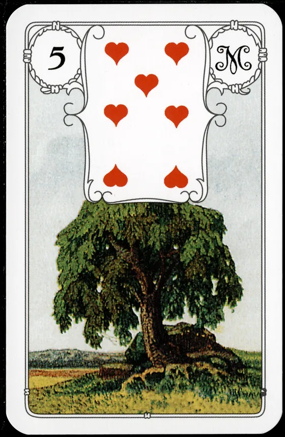 Carta 5 — A Árvore (Petit Lenormand clássico)