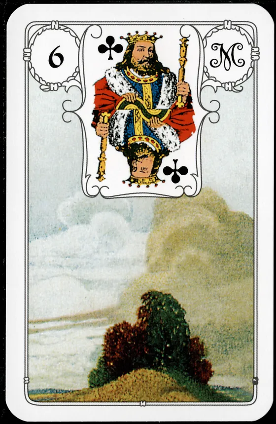Carta 6 — As Nuvens (Petit Lenormand clássico)